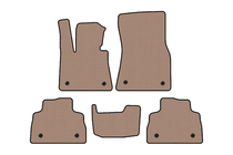 BMW X6 G06 2019–2027 Rubberen automatten Carsuit (Beige) foto 1
