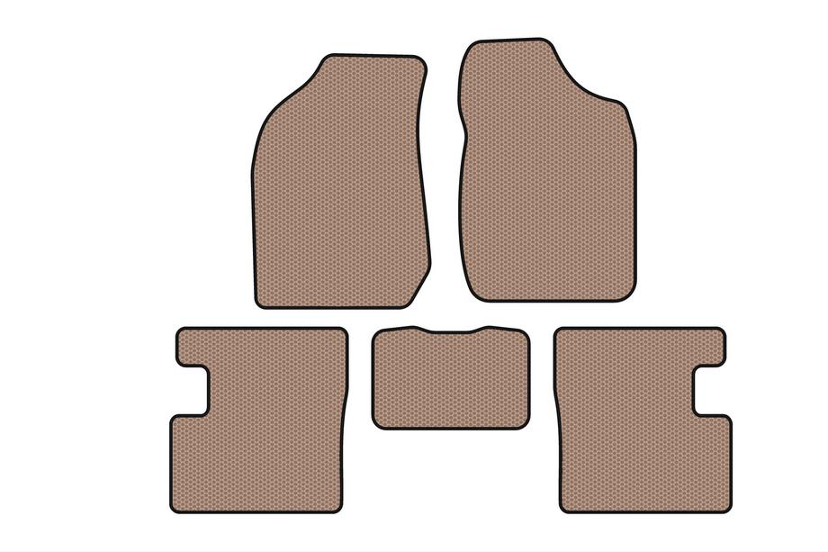 BYD F3 2005–2013 Rubberen automatten Carsuit (SD, beige) Image