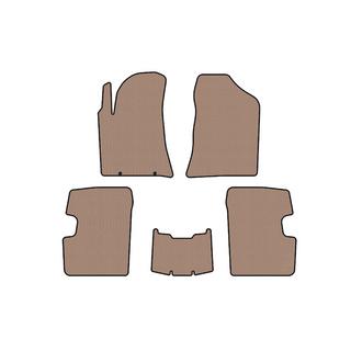 Rubberen automatten Carsuit (SD, beige) BYD F3 2013–2015 foto 1