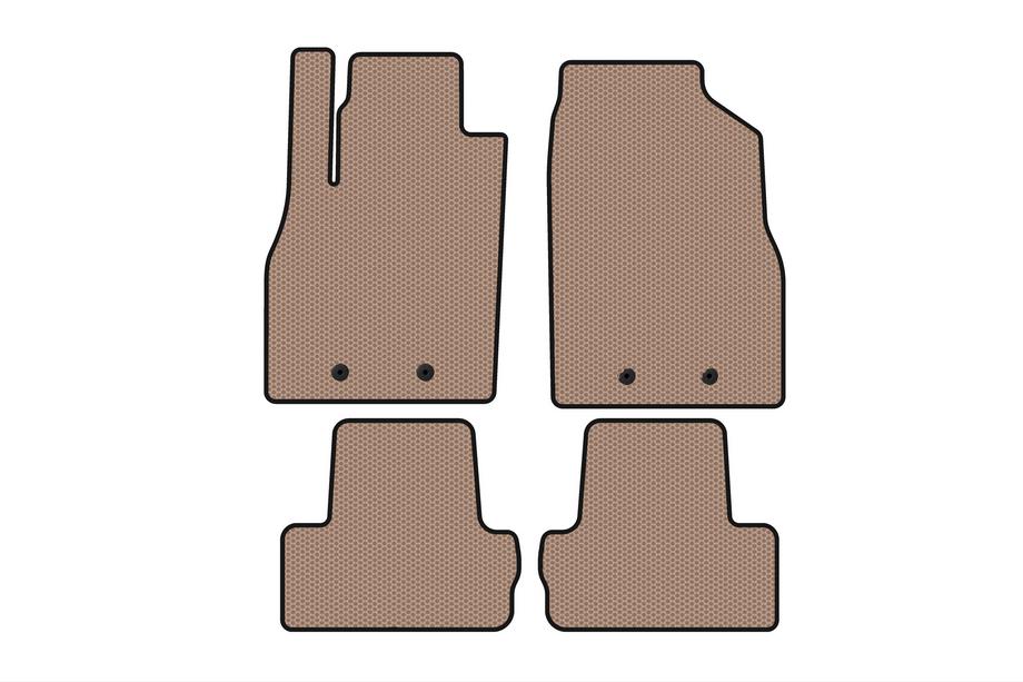 Chevrolet Volt 2010–2016 Rubberen automatten Carsuit (Beige) Image