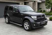 Dodge Nitro 2006–2011 Maydos V1 zijtreden (set 2 stuks, aluminium + RVS) foto 1