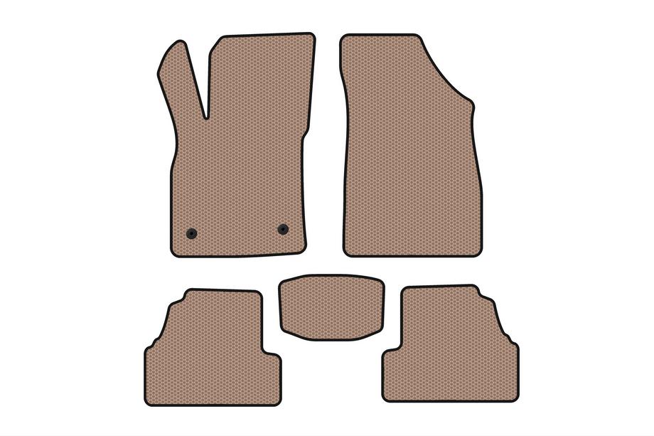 Chevrolet Trax 2012–2023 Carsuit rubberen automatten (2019-2023, beige) Image