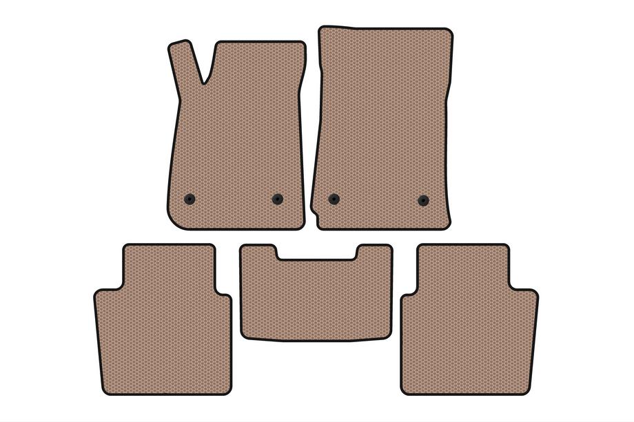 Chevrolet Impala 2013–2020 Rubberen automatten Carsuit (SD, beige) Foto 1