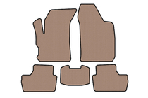 Chery Beat 2009–2015 Rubberen automatten Carsuit (Beige) foto 1
