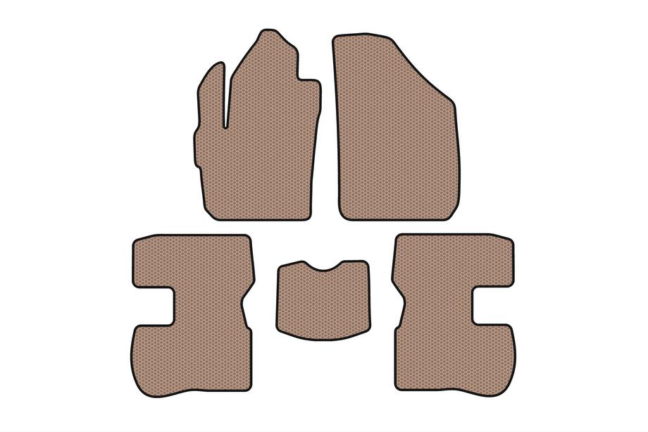 Chery Kimo 2007–2015 Rubberen automatten Carsuit (Beige) Image