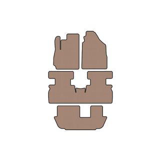 Carsuit rubberen automatten voor het interieur (3 rijen, beige) Jetour X70 2018– foto 1