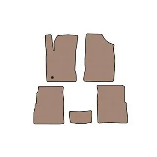 Carsuit rubberen automatten voor interieur (HB, 5-deurs, facelift, beige) foto 1