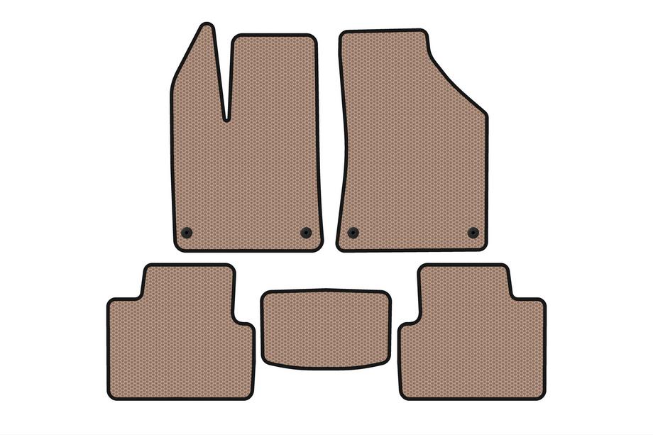 Chrysler 200 I 2010–2014 Rubberen automatten Carsuit (Beige) Foto 1