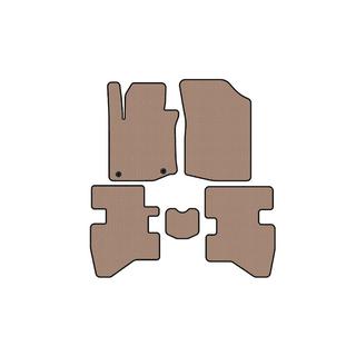Rubberen automatten Carsuit (HB, beige)