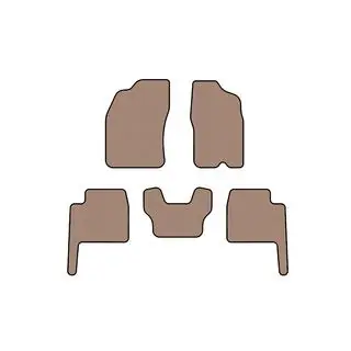 Rubberen automatten Carsuit (Beige) foto 1