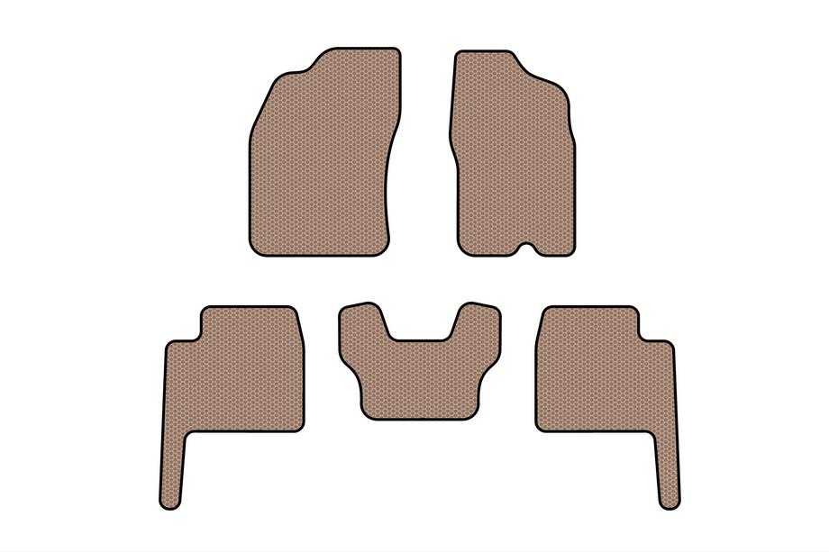 Dodge Durango 2004–2009 Rubberen automatten Carsuit (Beige) Image