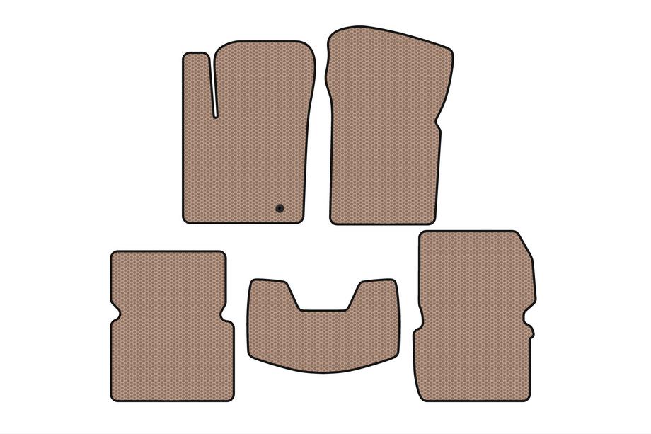 Dodge Avenger 2007–2014 Rubberen automatten Carsuit (Beige) Image