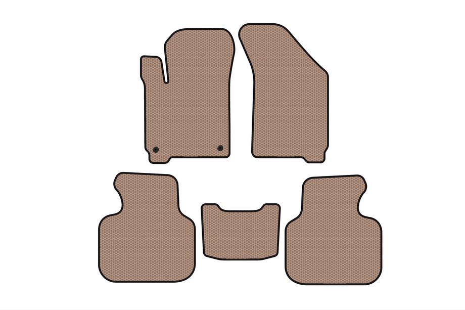 Dodge Journey 2008–2020 Rubberen vloermatten Carsuit (2008-2011, beige) Image
