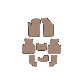 Rubberen automatten Carsuit (2008-2011, 3 rijen, beige) foto 1