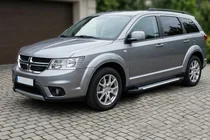 Dodge Journey 2008–2020 Side steps Allmond Grey (2 stuks, aluminium) foto 1