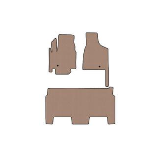 Rubberen automatten Carsuit (2008-2020, 2 rijen, 8-zits/Uitvoering SXT, beige) Dodge Grand Caravan V 2008–2020 foto 1
