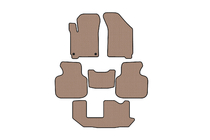 Dodge Journey 2008–2020 Rubberen automatten Carsuit (2011-2020, 3 rijen, 7-zits, beige) foto 1