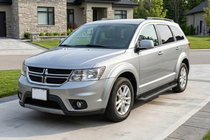 Dodge Journey 2008–2020 Allmond Black zijtreden (2 st., aluminium) foto 1