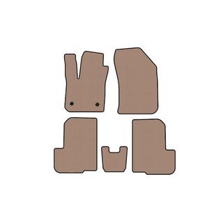 Rubberen automatten Carsuit (2 rijen, 7-zits, beige) Dacia Lodgy 2012–2022 foto 1