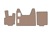 DAF XF95 2002–2006 Rubberen automatten Carsuit (Beige) foto 1