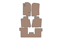 Ford Explorer 2001–2005 Carsuit rubberen automatten voor het interieur (3 rijen, beige) foto 1
