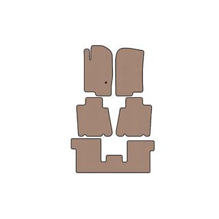 Carsuit rubberen automatten voor het interieur (3 rijen, beige) foto 1