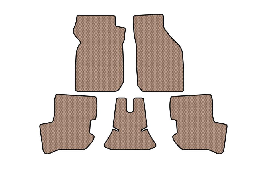Ford Ka 1996–2008 Rubberen automatten Carsuit (HB, beige) Image