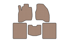 Ford Explorer 2011–2019 Rubber automatten Carsuit (2015-2019, 5-zits, beige) foto 1