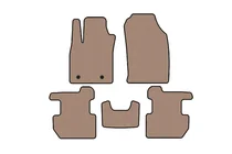 Ford EcoSport 2013–2022 Rubberen automatten Carsuit (2018-2022, Beige) foto 1