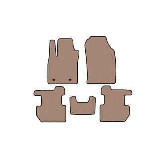 Rubberen automatten Carsuit (2018-2022, Beige) foto 1