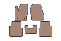 Ford Connect 2014–2021 Rubberen automatten Carsuit (Beige) foto 1