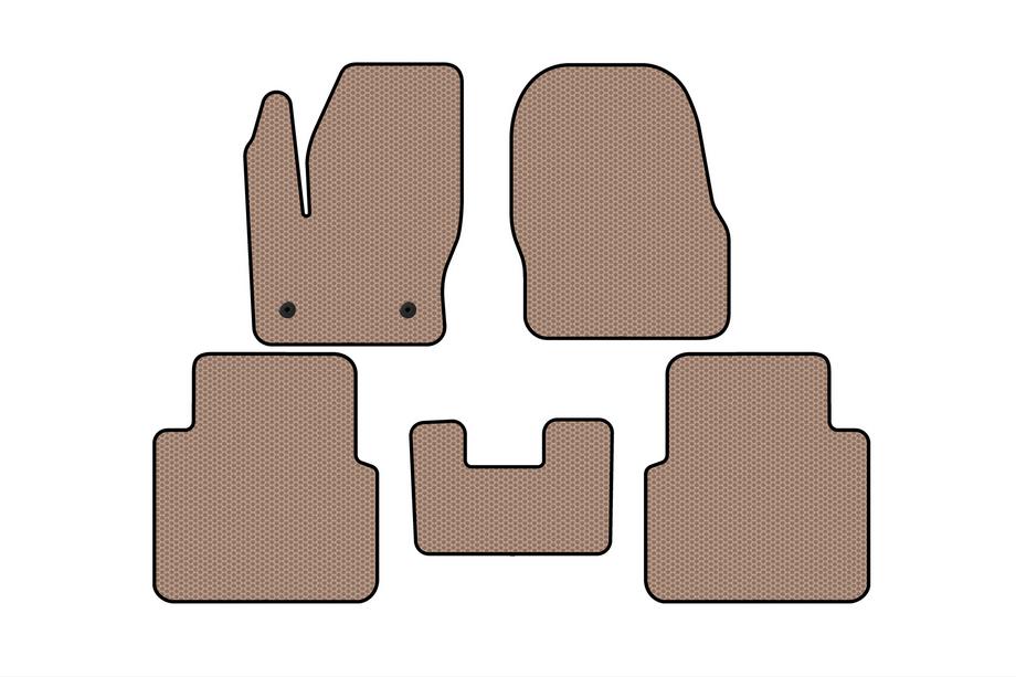 Ford Connect 2014–2021 Rubberen automatten Carsuit (Beige) Image