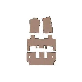 Rubberen automatten Carsuit (2007-2014, beige)