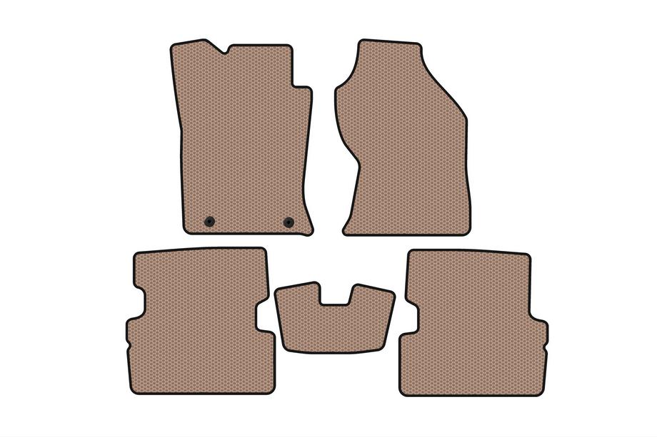 Ford Focus I 1998–2005 Rubberen automatten Carsuit (2001-2005, SW, beige) Foto 1
