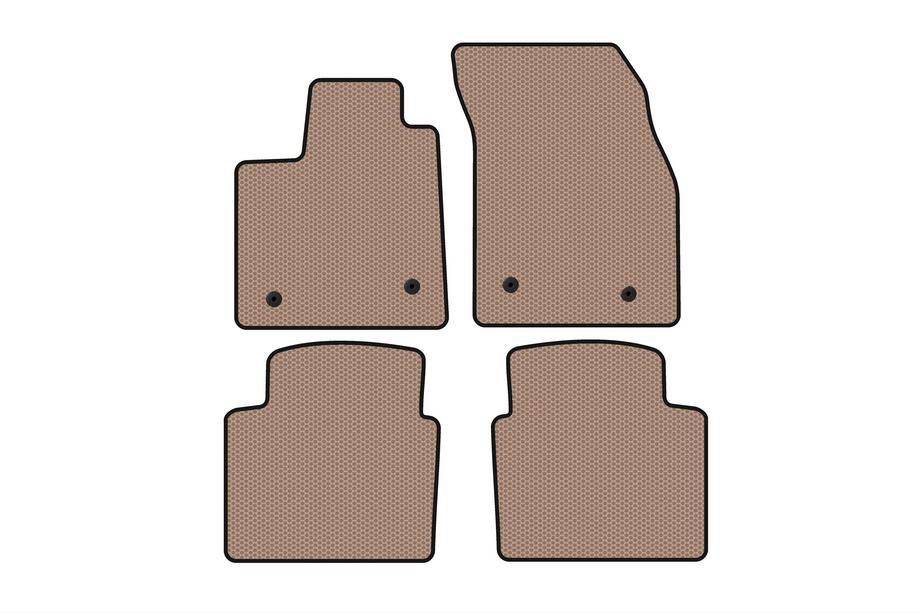 Ford Focus IV 2018– Rubberen automatten Carsuit (SW, beige) Foto 1