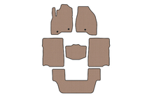 Ford Explorer 2011–2019 Rubberen automatten Carsuit (2017-2019, 3e rij, 7-zits, beige) foto 1