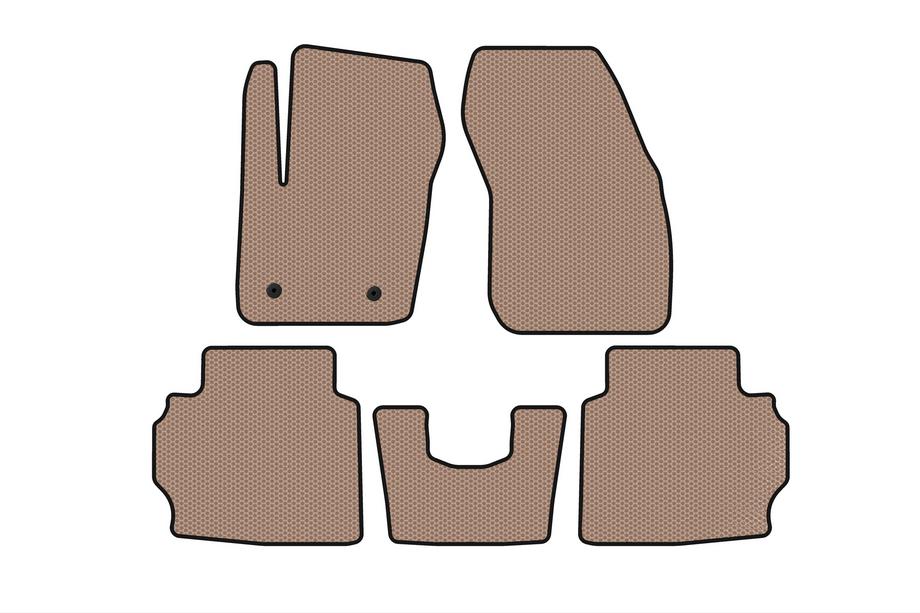Ford Mondeo 2014–2022 Rubberen automatten Carsuit (LB, beige) Foto 1