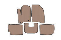 Ford Taurus 2010–2019 Rubber automatten Carsuit (2010-2012, beige) foto 1