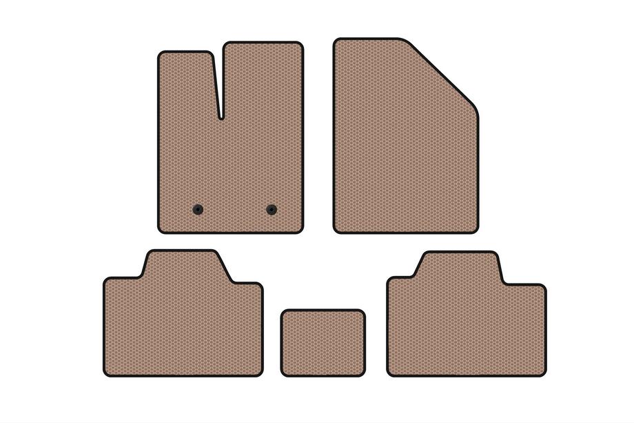 Ford Edge 2006–2014 Rubberen automatten Carsuit (Beige) Foto 1