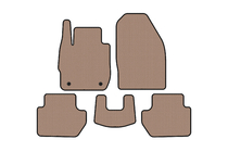 Ford Ka 2016– Rubberen automatten Carsuit (SD, beige) foto 1