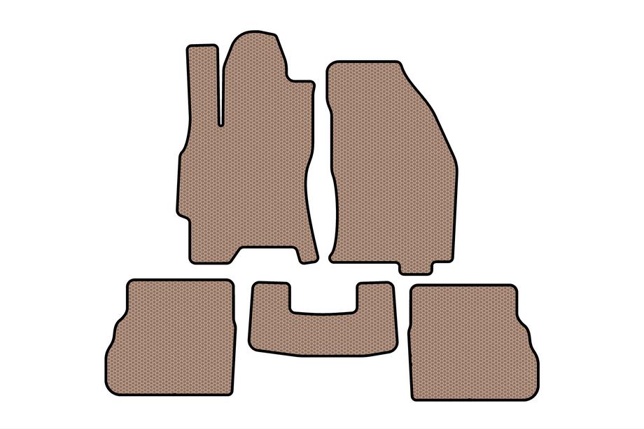 Ford Mondeo 1996–2001 Rubberen automatten Carsuit (SD, beige) Image