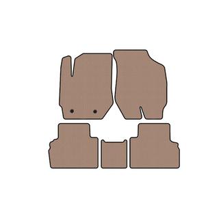 Rubberen automatten Carsuit (Beige) foto 1