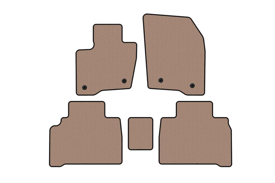 Ford Galaxy 2015– Rubberen automatten Carsuit (HB, beige) Image