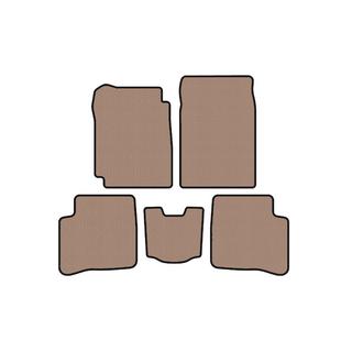 Rubberen automatten Carsuit (Beige)