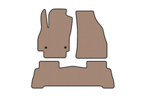 Fiat Fiorino/Qubo 2008–2024 Carsuit rubberen automatten voor het interieur (voor Fiorino, beige) foto 1