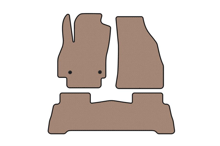 Fiat Fiorino/Qubo 2008–2024 Carsuit rubberen automatten voor het interieur (voor Fiorino, beige) Image