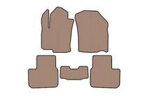 Fiat Sedici 2006–2014 Rubberen automatten Carsuit (HB, beige) foto 1