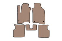 Fiat Panda 2011–2023 Rubberen automatten Carsuit (Beige) foto 1