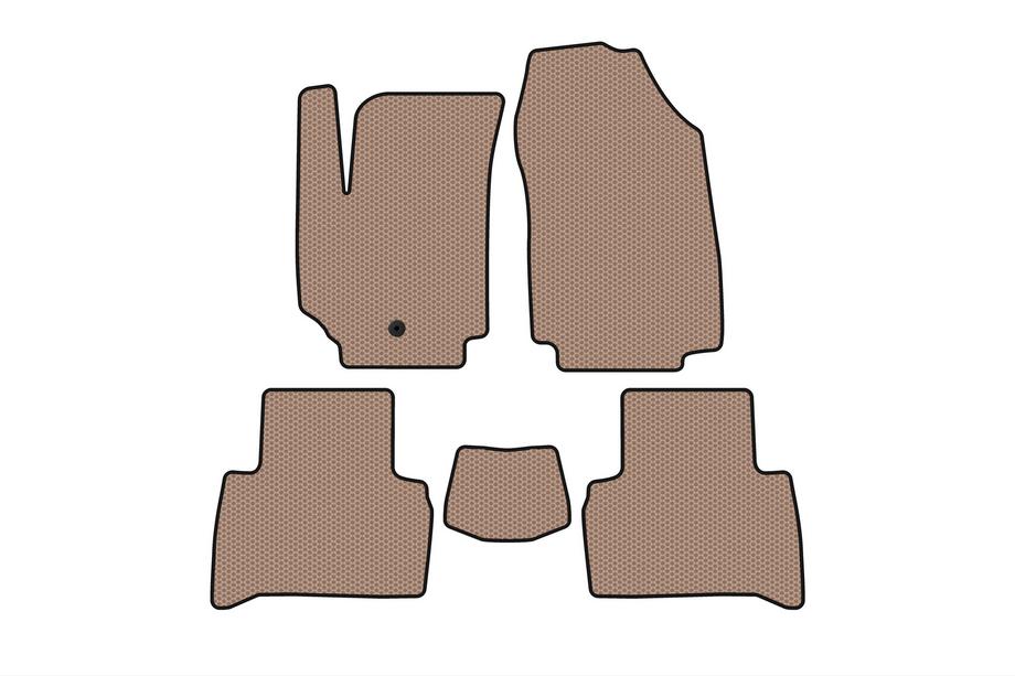 Fiat Croma 2005–2010 Rubberen automatten Carsuit (2007-2010, SW, beige) Image