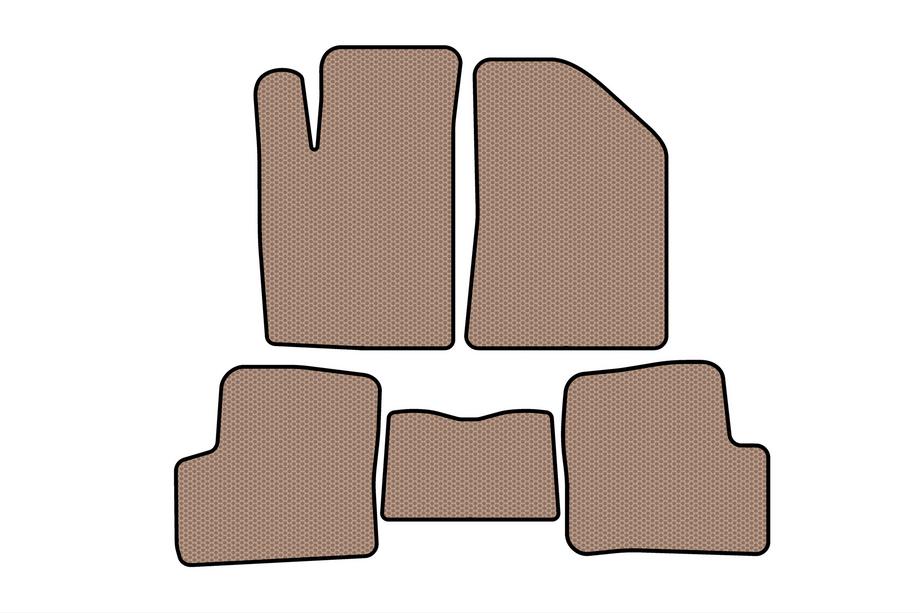 Geely FC 2006–2011 Rubberen automatten Carsuit (Beige) Foto 1